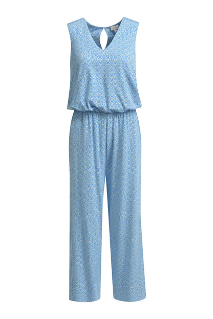 Milano Ibiza Blue Print Jumpsuit