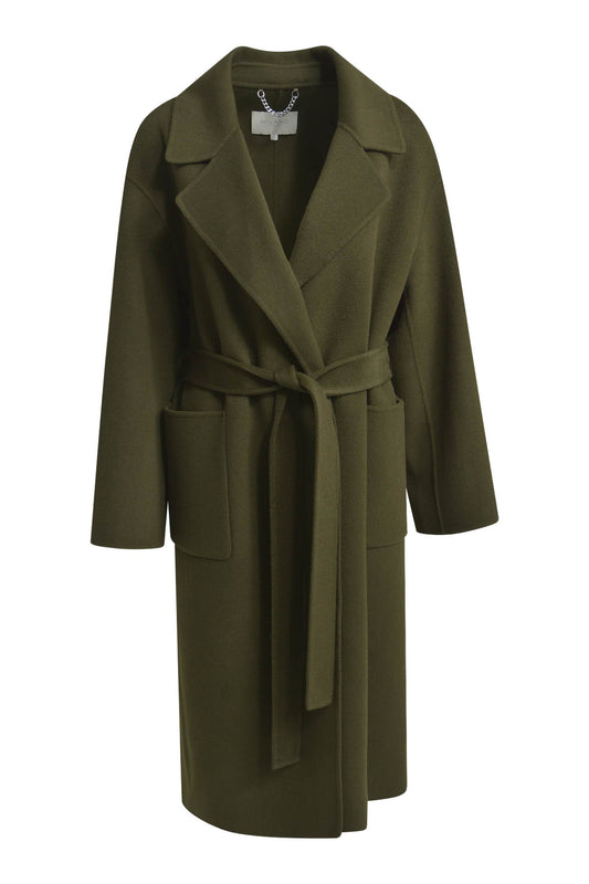 Milano Khaki Wool Coat