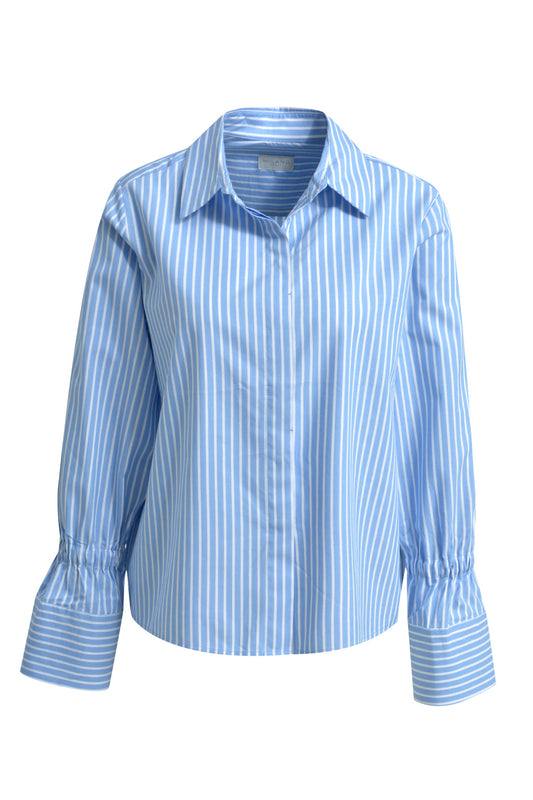 Milano Cornflower Blue Stripe Shirt