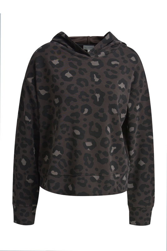 Milano Mocca Animal Print Hoodie