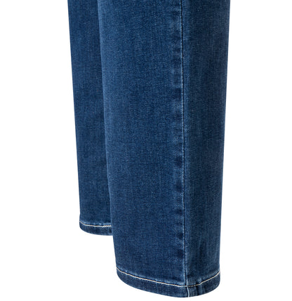 Mac Dream Mid Blue Straight Leg Jeans