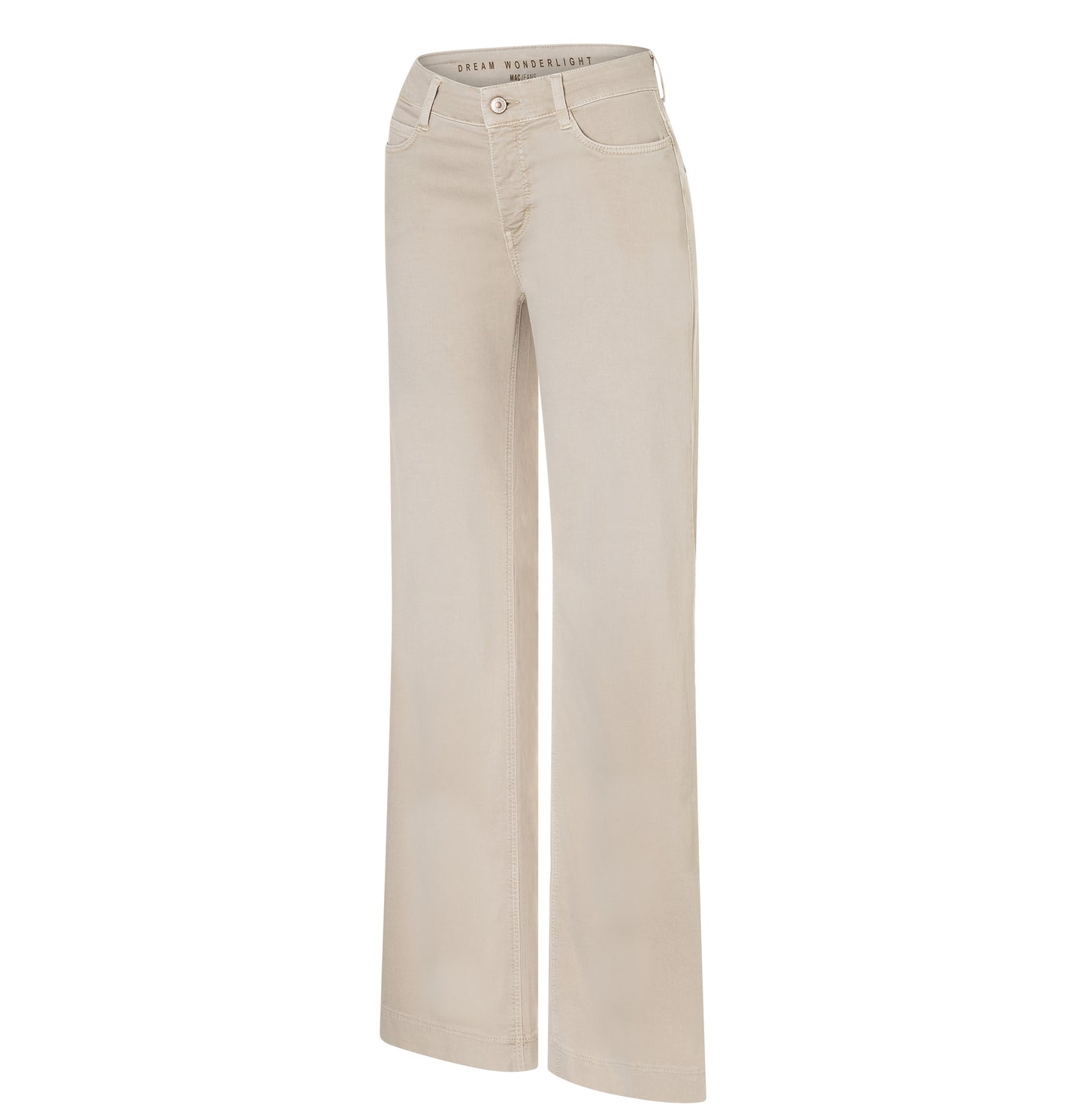 Mac Dream Wide Smoothly Beige Jeans