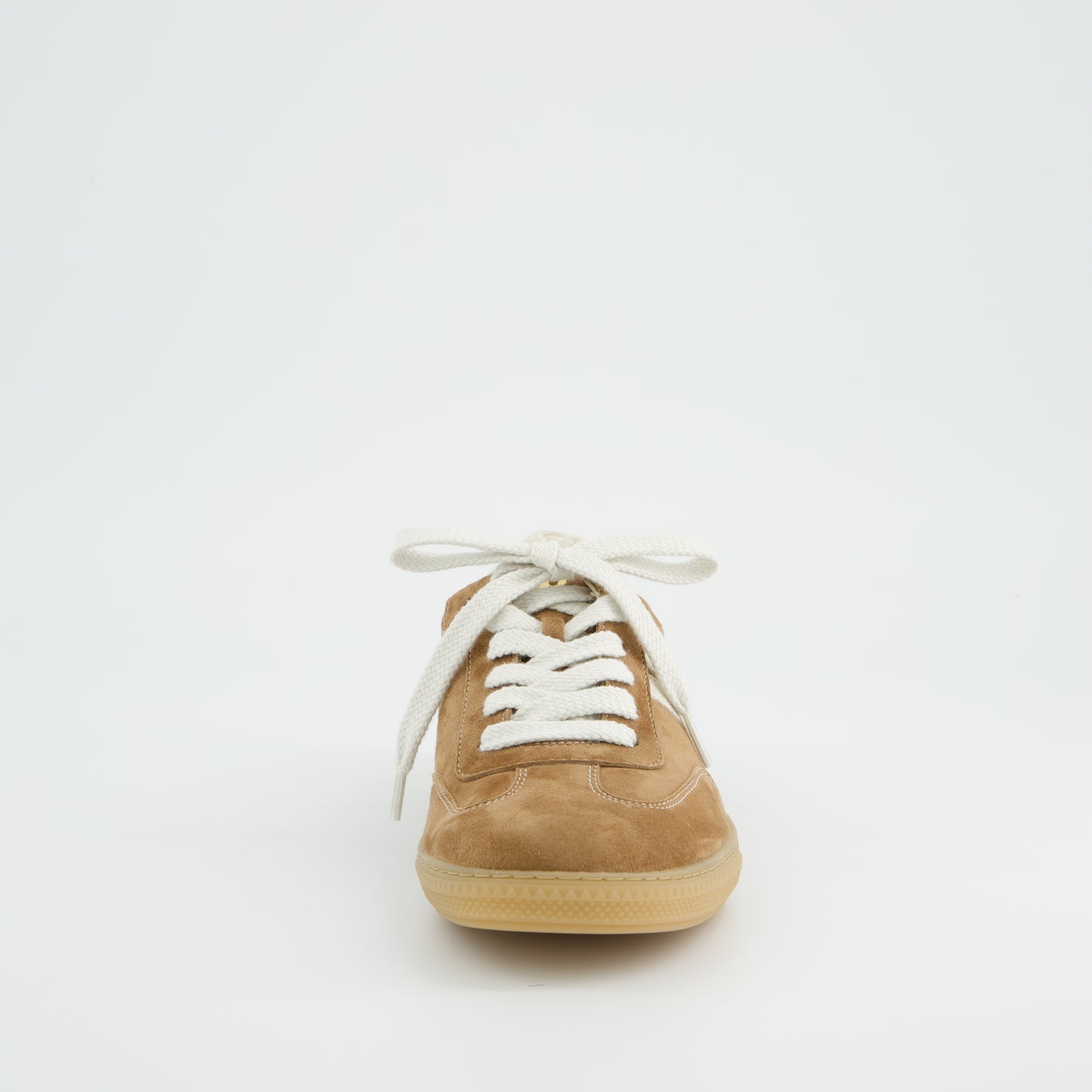 Paul Green Brown/Off White Suede Trainers