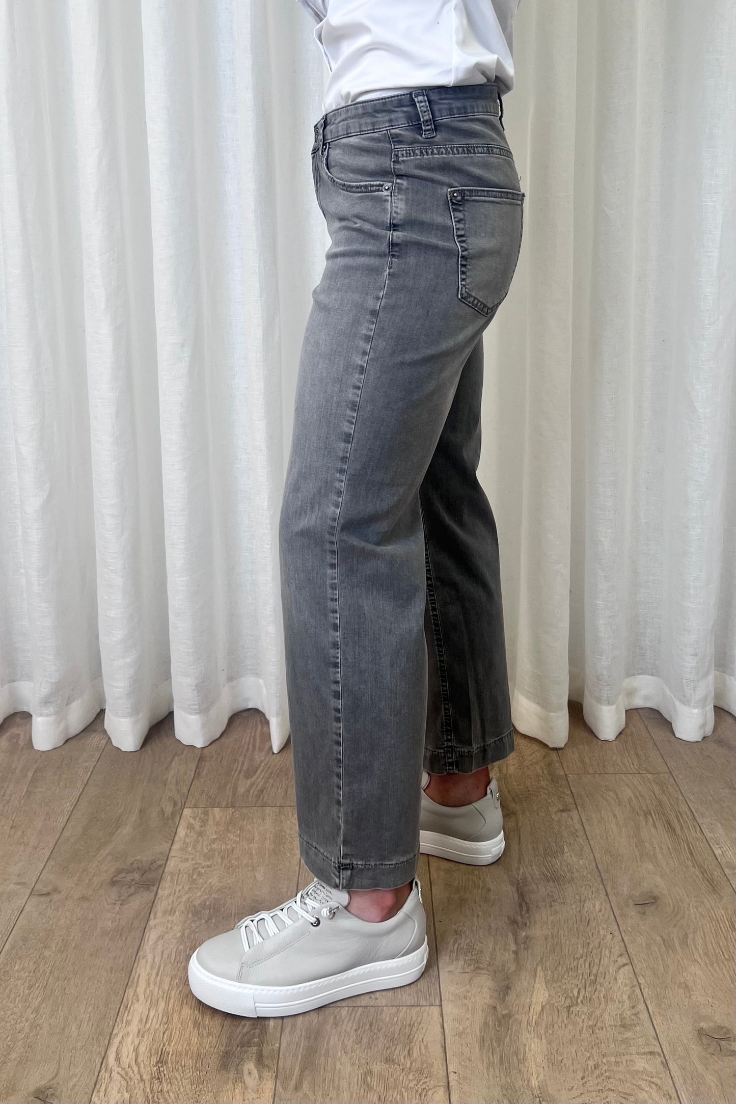 Mac Washed Grey Culotte