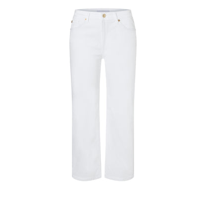 Mac White Denim Culotte