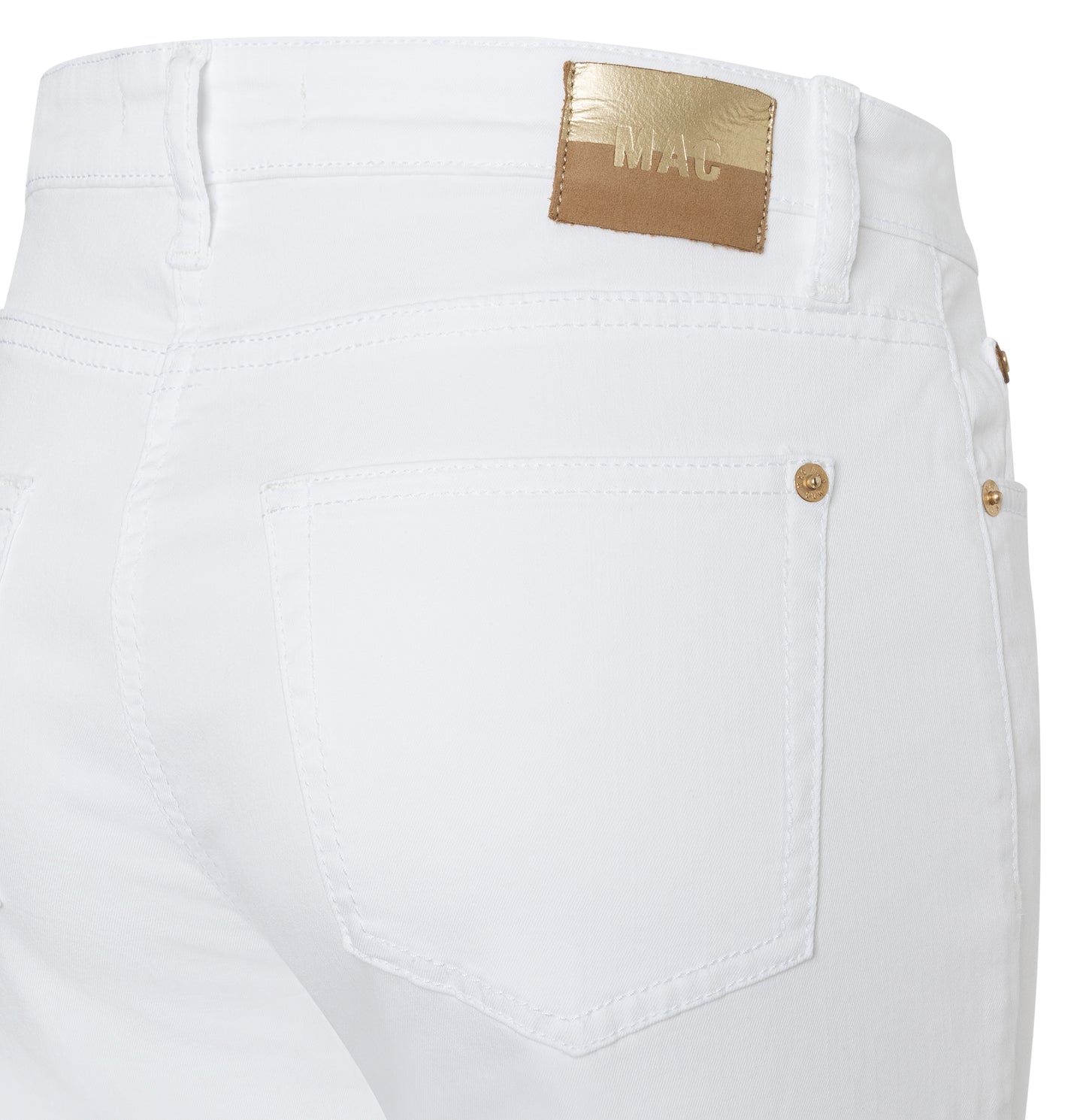 Mac White Denim Culotte