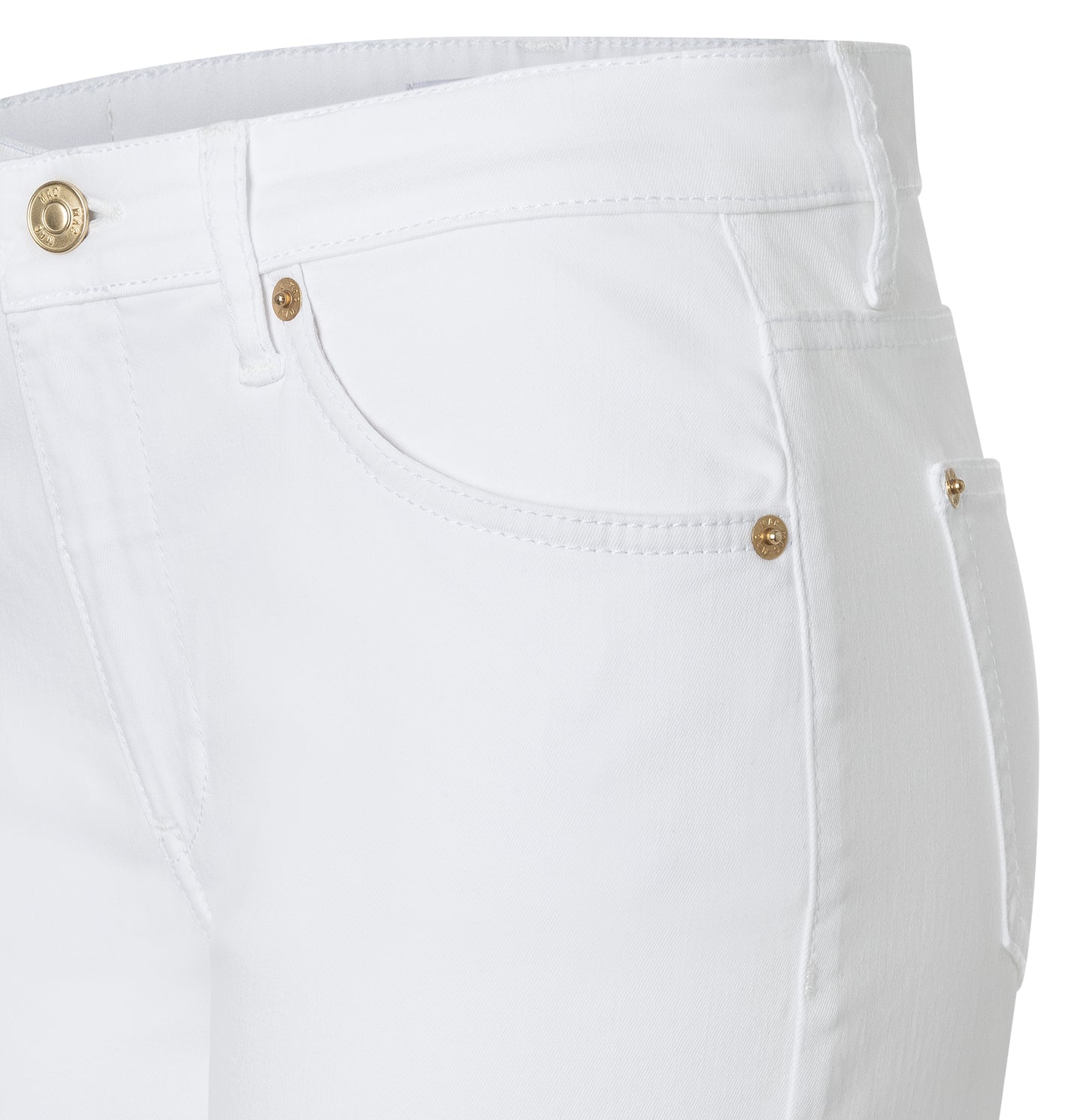 Mac White Denim Culotte
