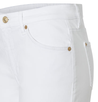Mac White Denim Culotte