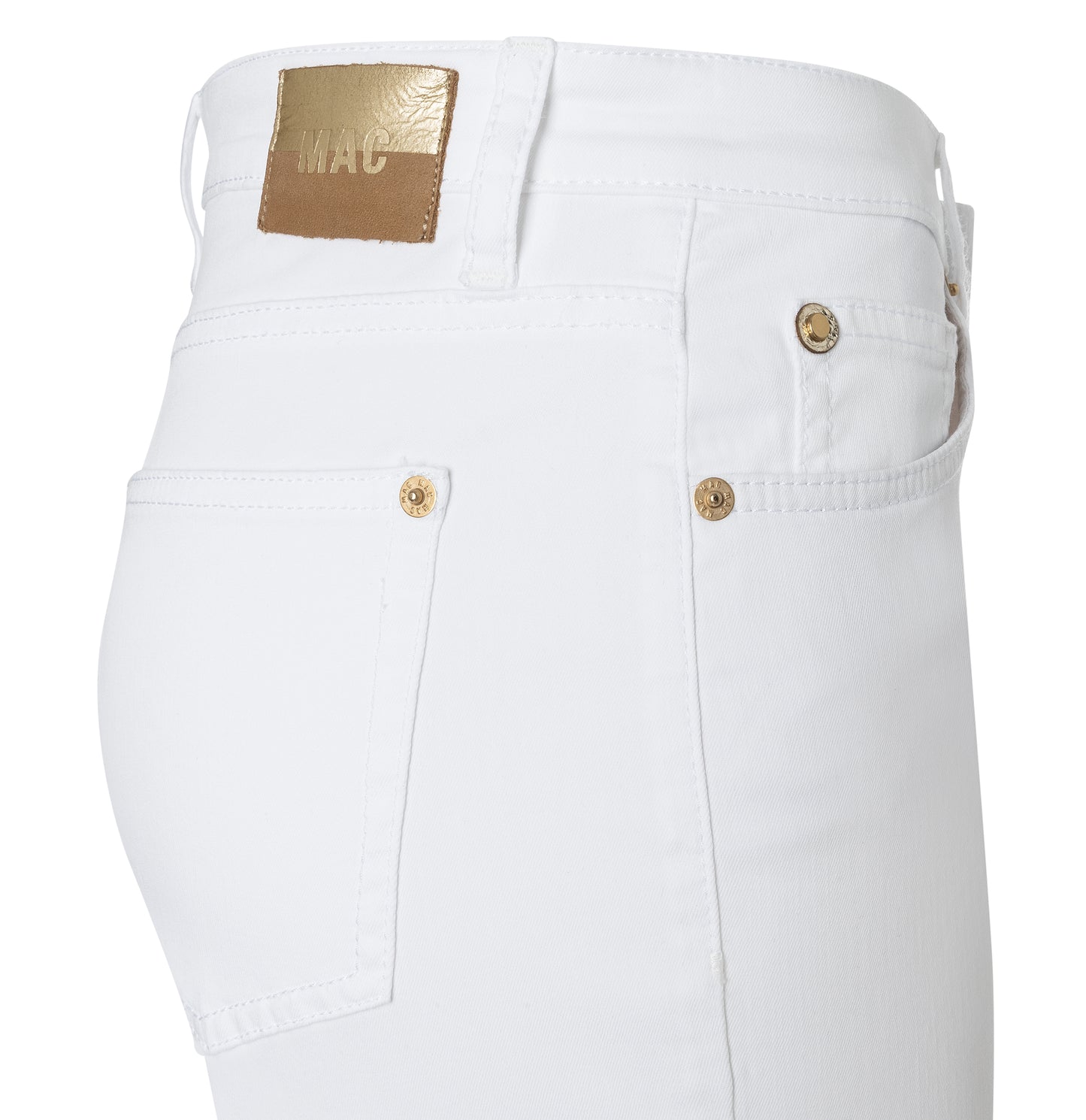 Mac White Denim Culotte