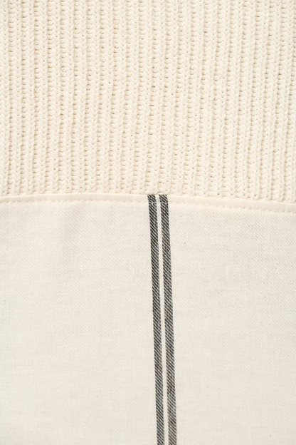 Humility Tongo Ecru Stripe Back Jumper