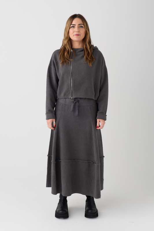 Lurdes Bergada Grey Skirt