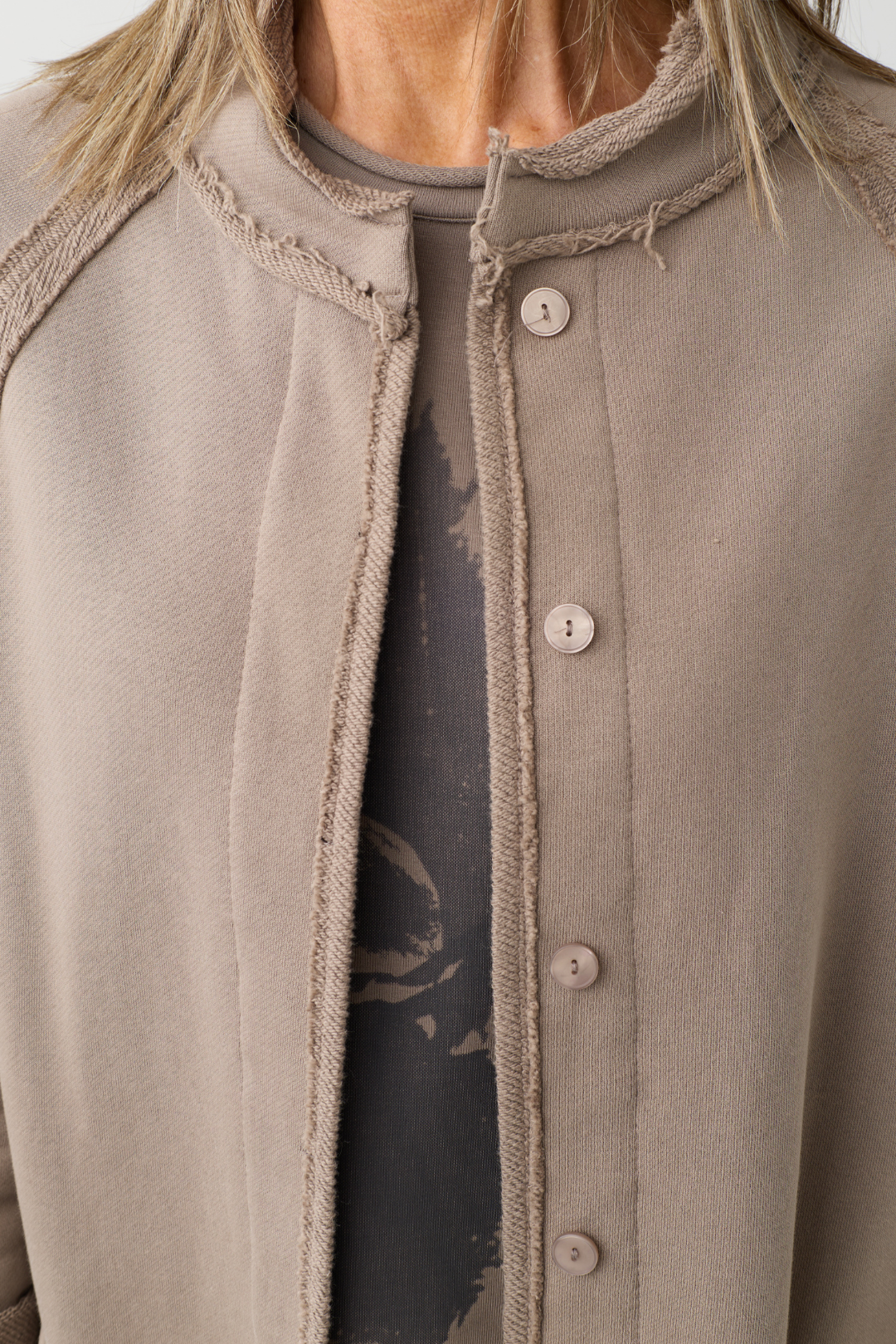 Kedziorek Taupe Patch Pocket Coat 5553
