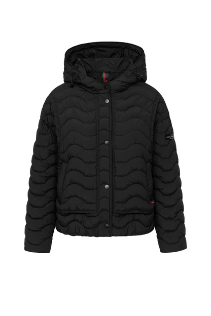 FF Off Black Thermolite Hooded Jacket