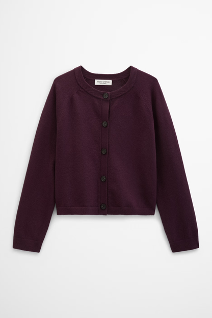 Marc O'Polo Aubergine Cardigan