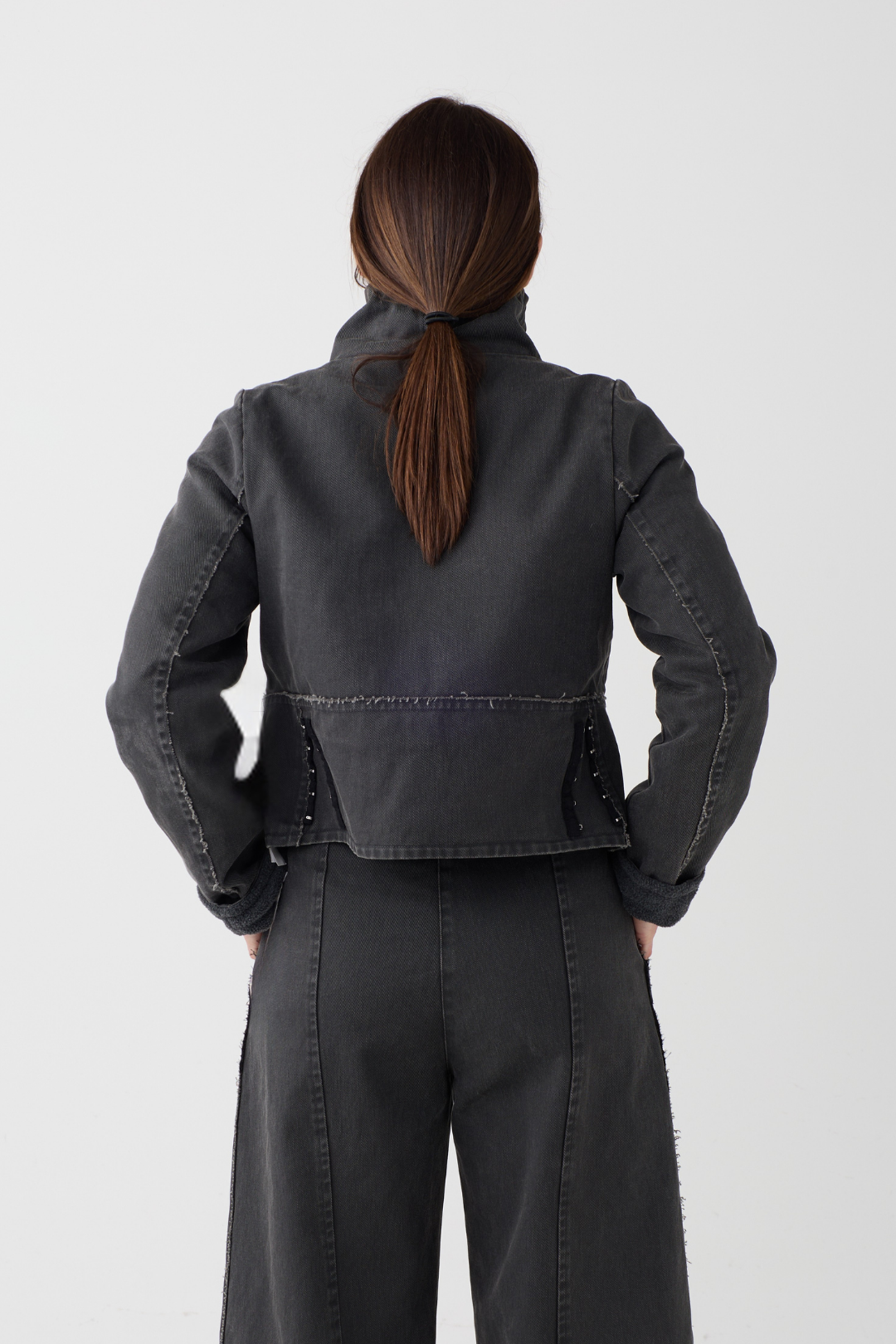 Lurdes Bergada Grey Jacket 220