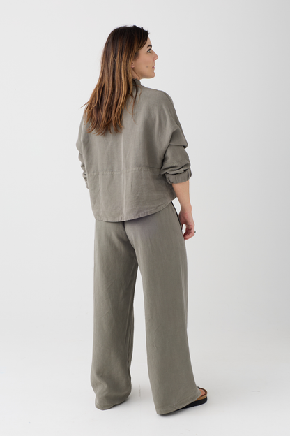 Lurdes Bergada Moss Wide Leg Trousers 040