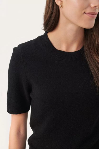 Part Two Everlotta Black Cashmere Jumper