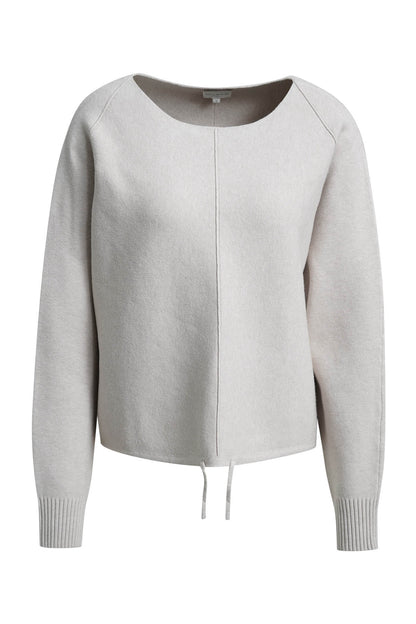 Milano Sand Drawstring Hem Jumper