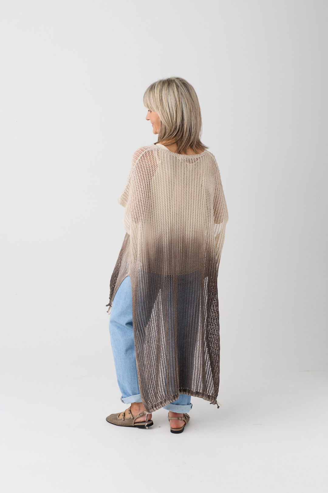 Sanctamuerte Sand Shell/Tabacco Long Knit S308