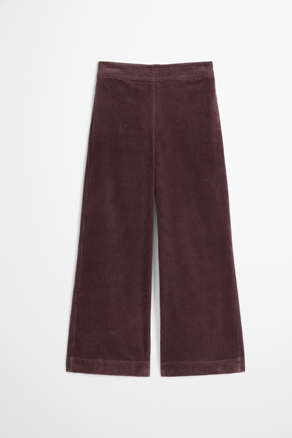 Marc O'Polo Black Cherry Wide Pull-On Trousers
