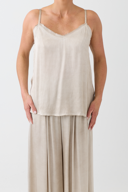 Sanctamuerte Sand Shell Vest Top S261
