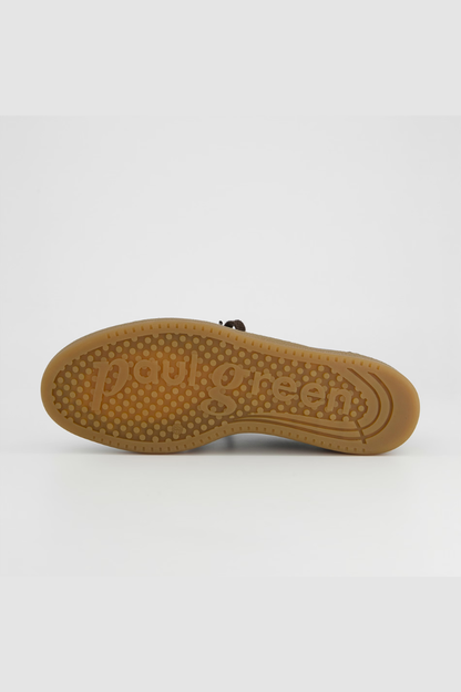Paul Green Brown Suede/Sport Lack Trainers