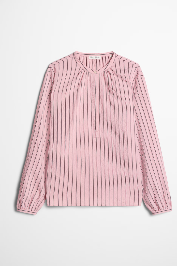 Marc O'Polo Light Pink Multi Stripe Blouse