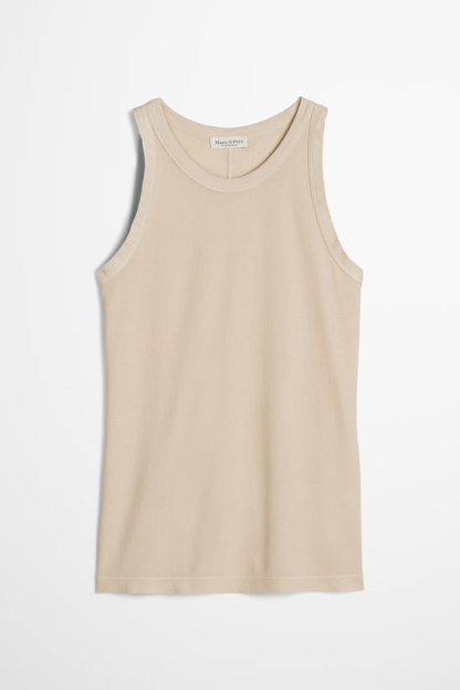 Marc O'Polo Natural Ribbed Vest Top