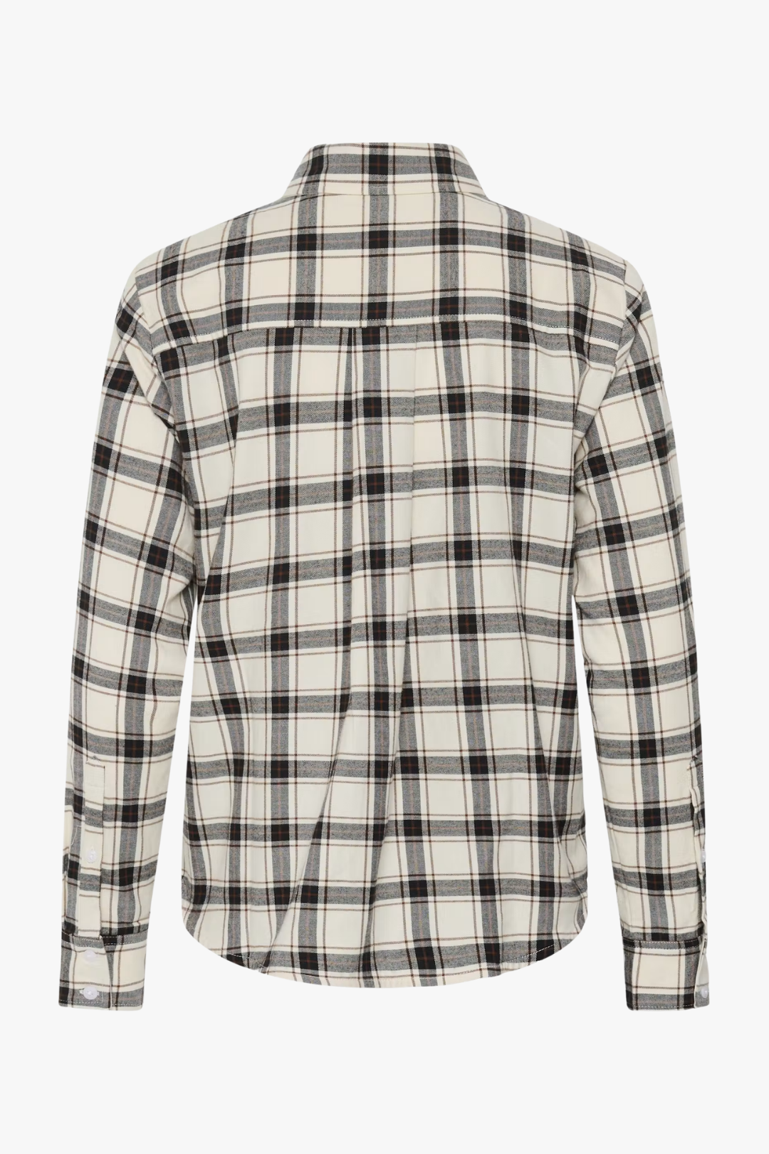Part Two Yana Dark Navy Mole Check Shirt