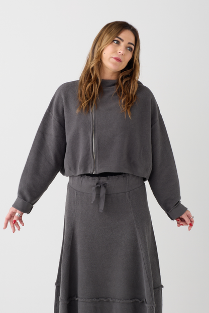 Lurdes Bergada Grey Skirt