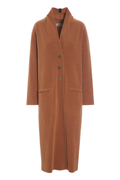 HS Rust Long Cardigan 7162