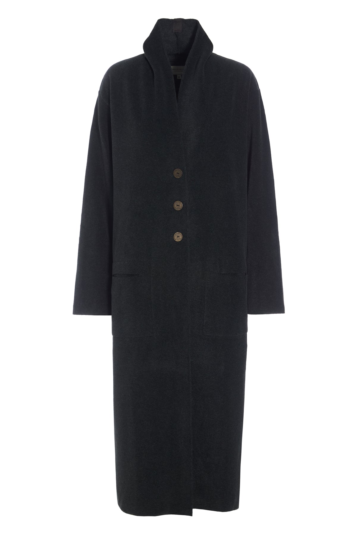 HS Soft Black Long Cardigan 7162