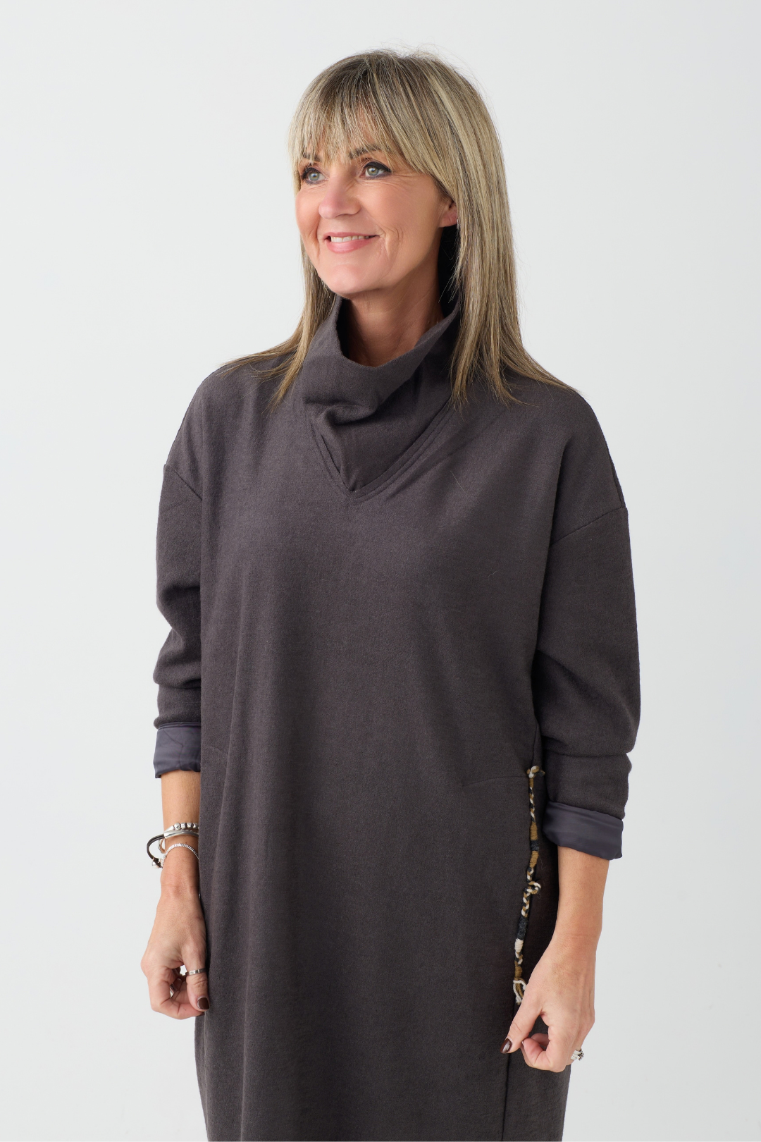 el2 Dark Grey Dress 3034