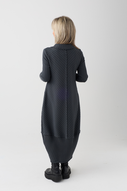 KZR Peat Ribbed Dress