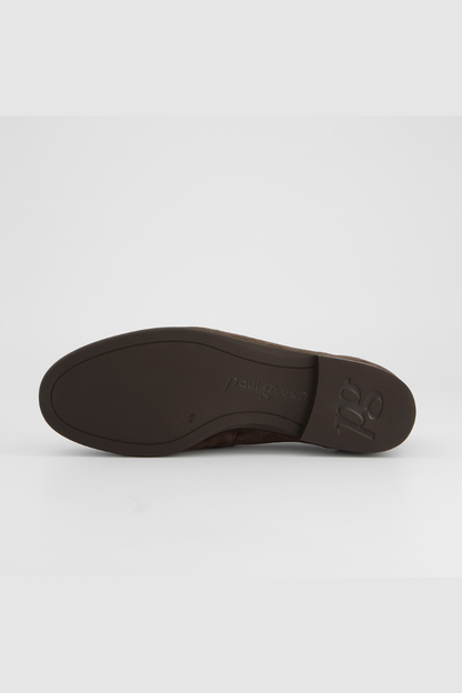 Paul Green Mocca Soft Suede Loafer