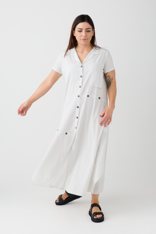 Lurdes Bergada Bone Shirt Dress 410