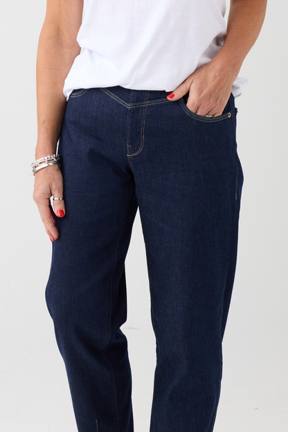 Mac Bobbie Fashion Rinsed Barrel Jeans