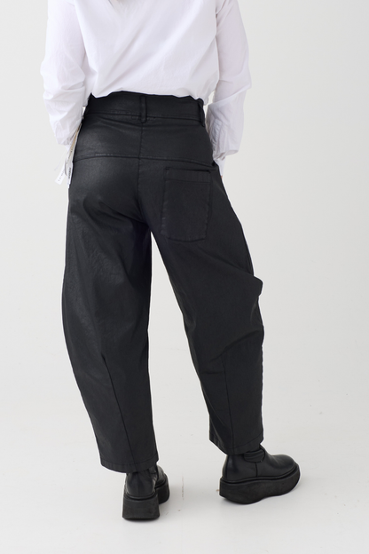 Lurdes Bergada Black Coated Trouser 300