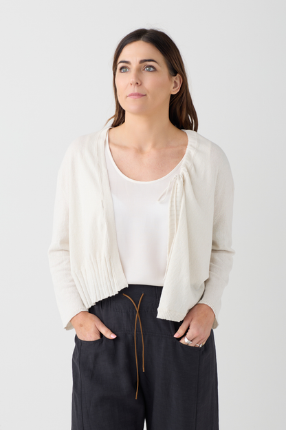 Lurdes Bergada Bone Cardigan
