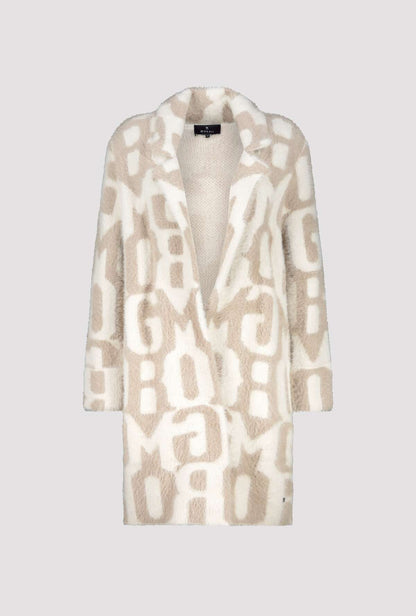 Monari Truffle Pattern Long Cardigan