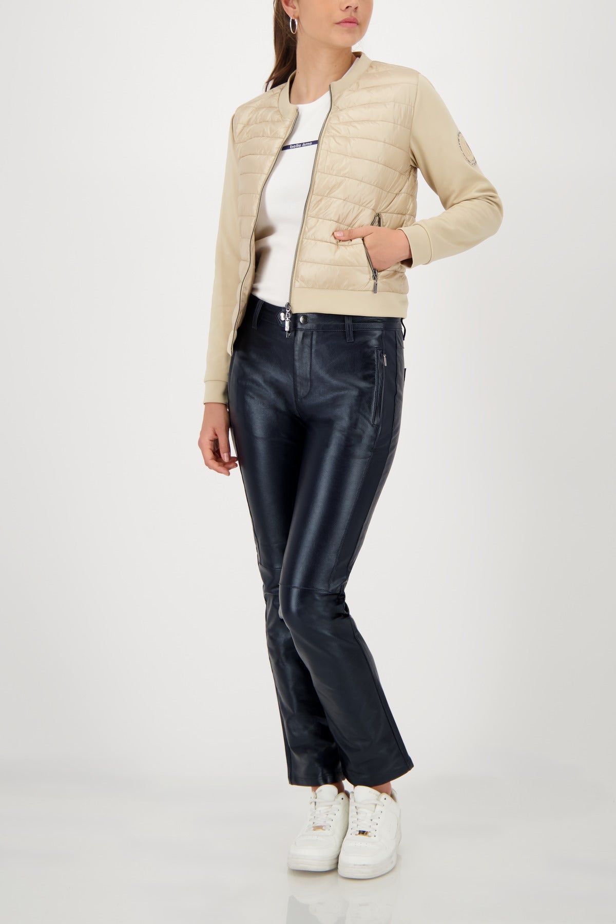 Monari Cinnamon Quilted Jacket