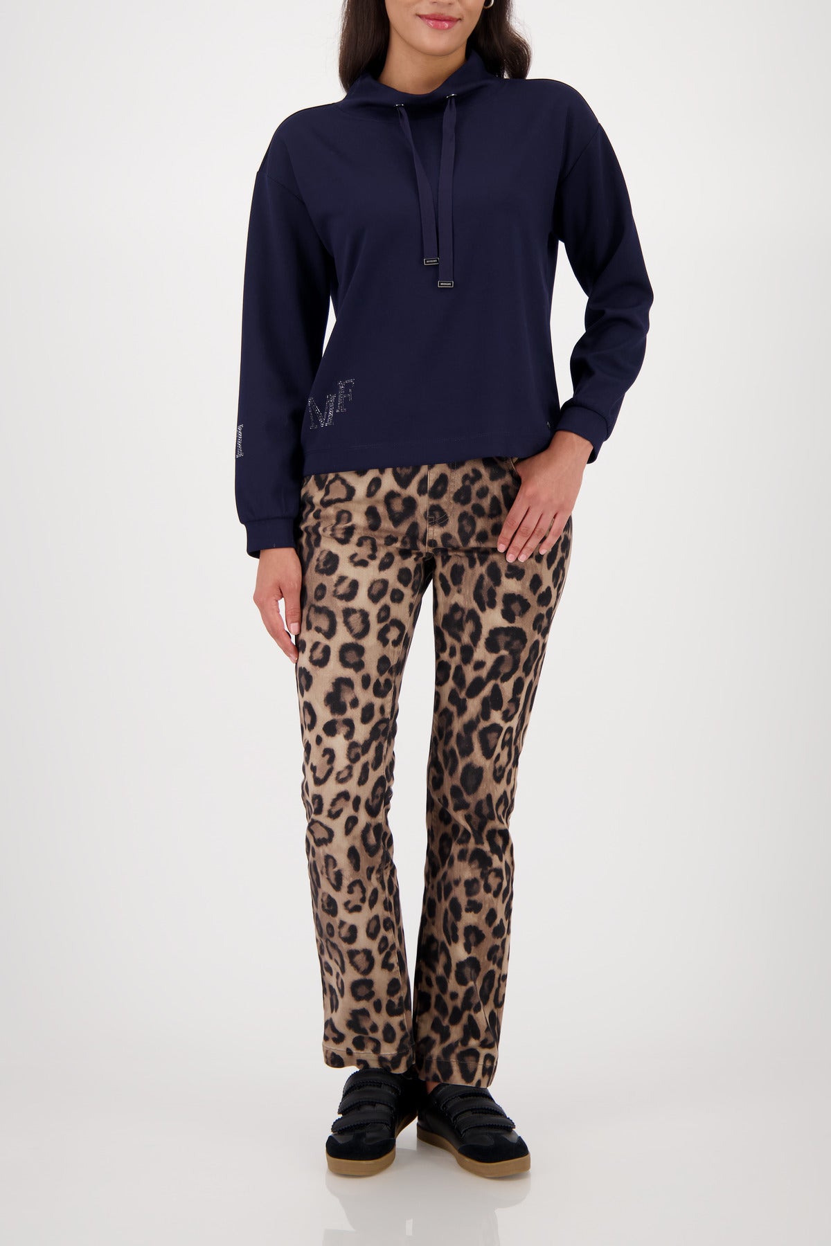 Monari Night Sky Sweatshirt w/Rhinestones