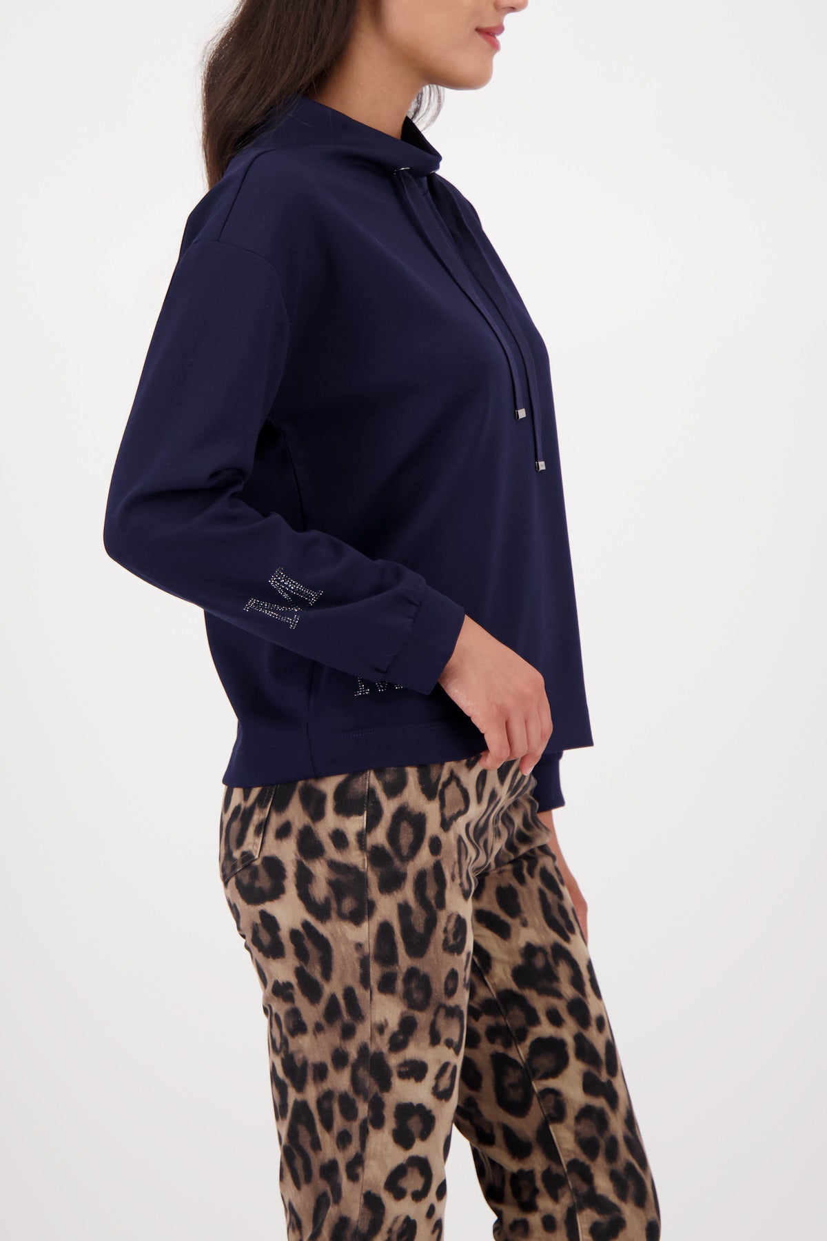 Monari Night Sky Sweatshirt w/Rhinestones
