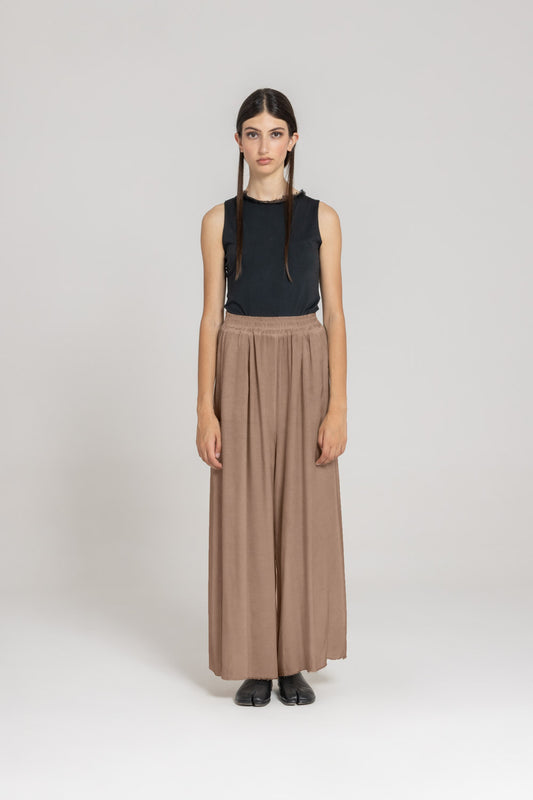 Sanctamuerte Cinnamon Palazzo Trousers