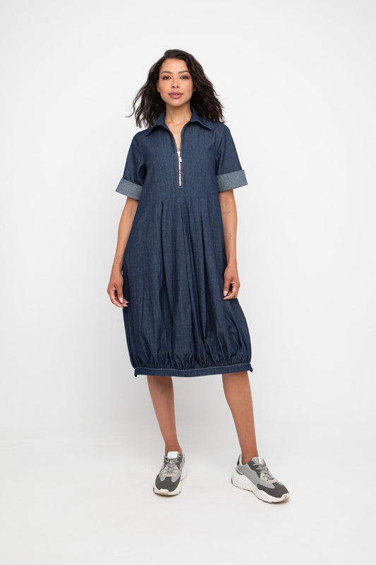 Ozai n Ku Denim Balloon Dress