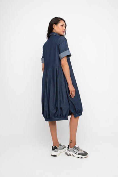 Ozai n Ku Denim Balloon Dress
