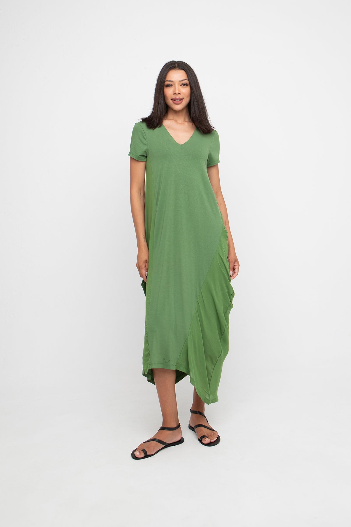Ozai n Ku Green Tulip Dress