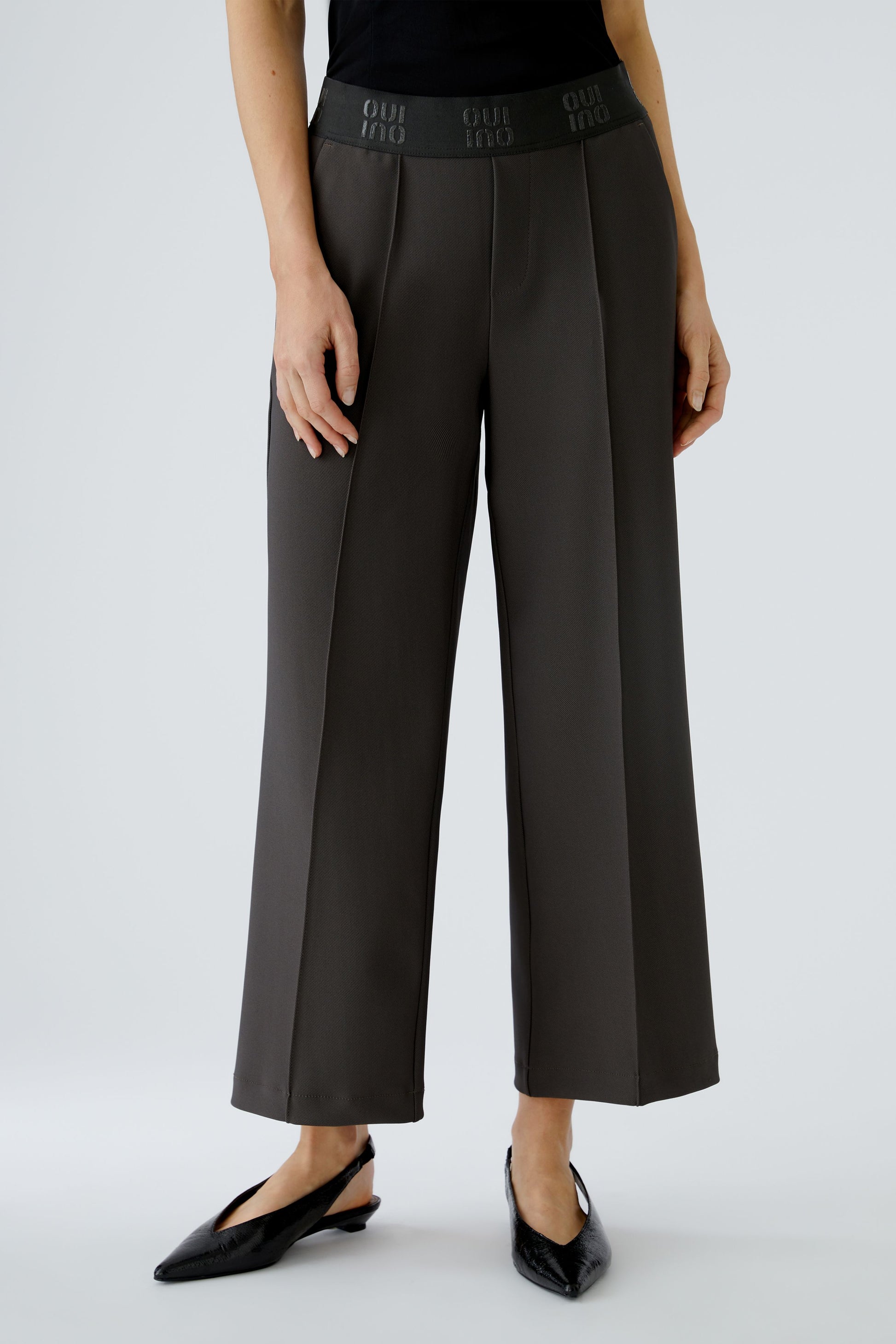 Oui Espresso Slip-On Culotte – Jude Law Boutique