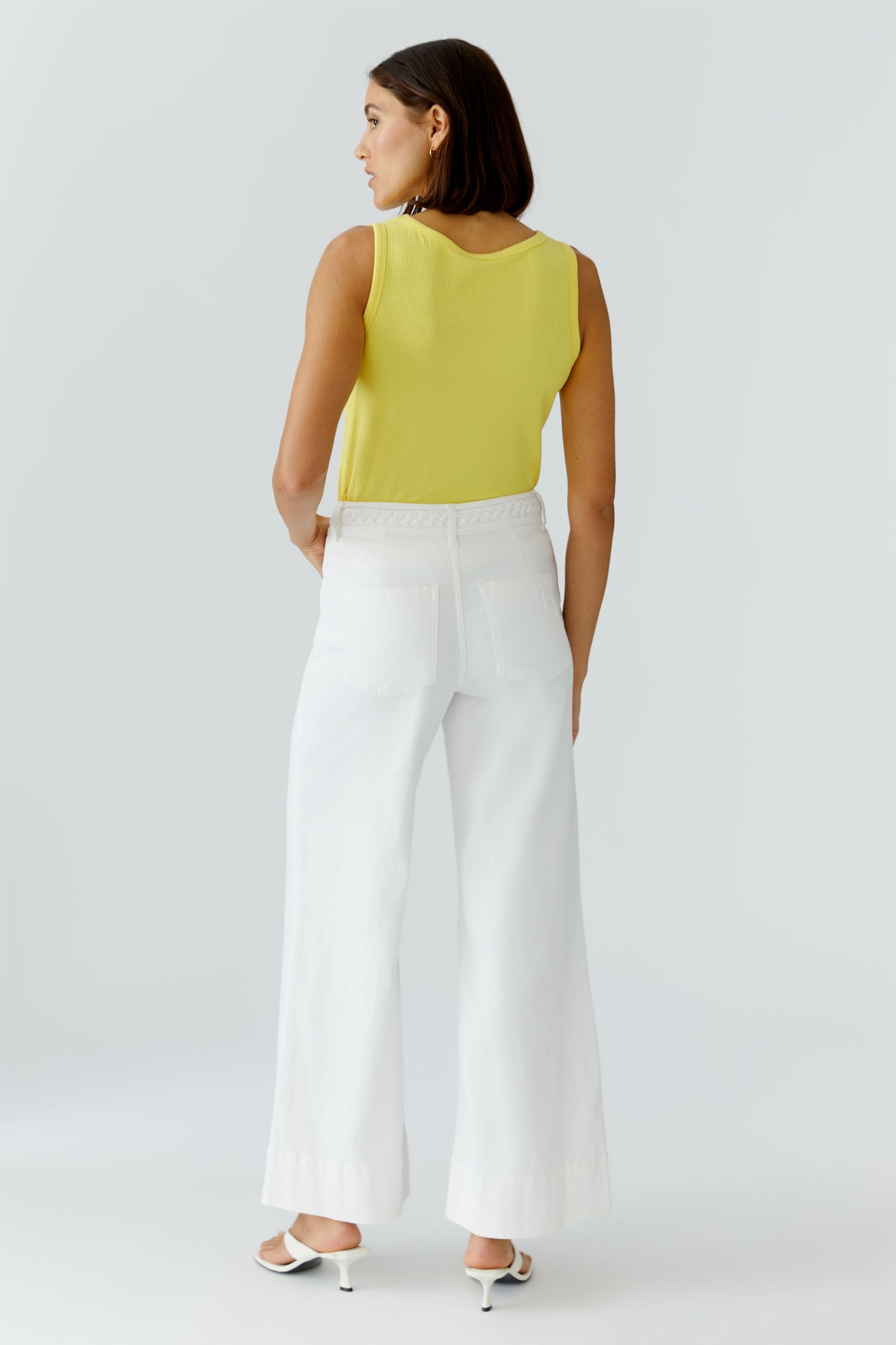 Oui Lemon Zest FILIZ Vest Top