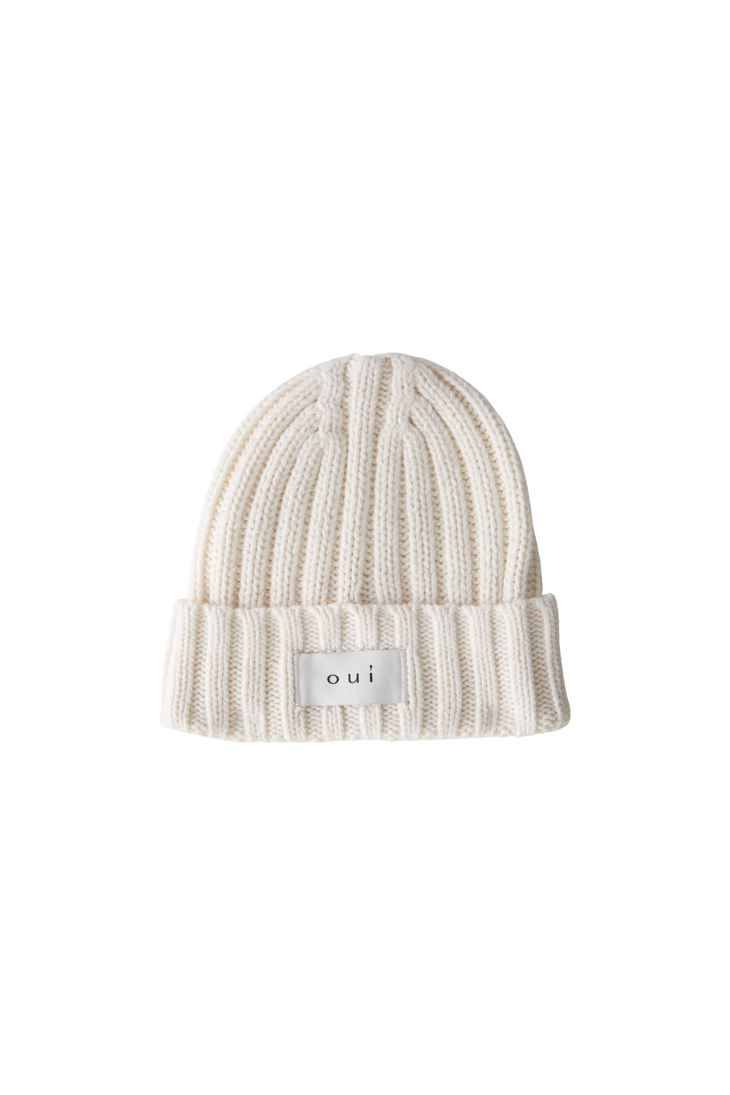 Oui Pristine Cotton Blend Beanie